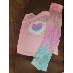 Justice I'm really a mermaid pajamas sleep size 10